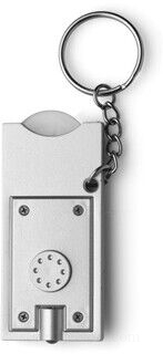 Key holder with coin (€0.50 size) 6. picture